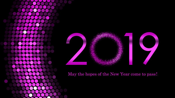 Wallpaper New, Year, 2109, Happy