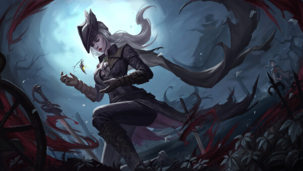 Wallpaper Bloodborne, Lady, Maria