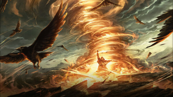 Wallpaper Gathering, Fire, Magic, Fantasy, Desktop, Art, The, Tornado