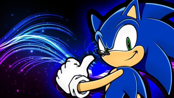 Wallpaper Sonic, Blue, The, Desktop, Lightning, Hedgehog, Background