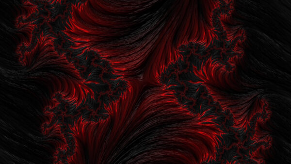 Wallpaper Abstraction, Lines, Mobile, Desktop, Black, Shapes, Abstract, Red