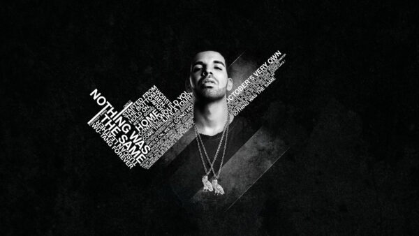 Wallpaper With, Background, Drake, Chains, Black, Words, Desktop, Neck, Wearing