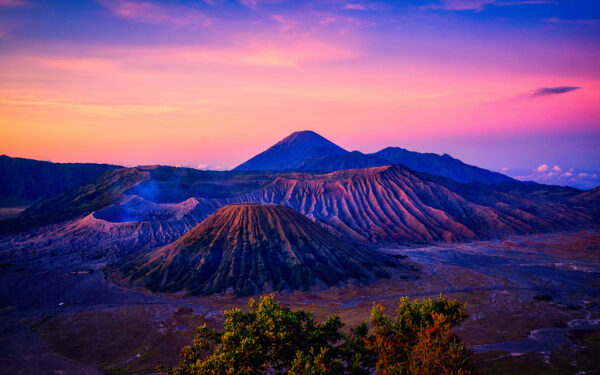 Wallpaper Mount, Sunrise, Bromo, Volcano