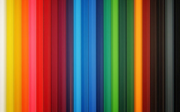 Wallpaper Pencils, Colorful