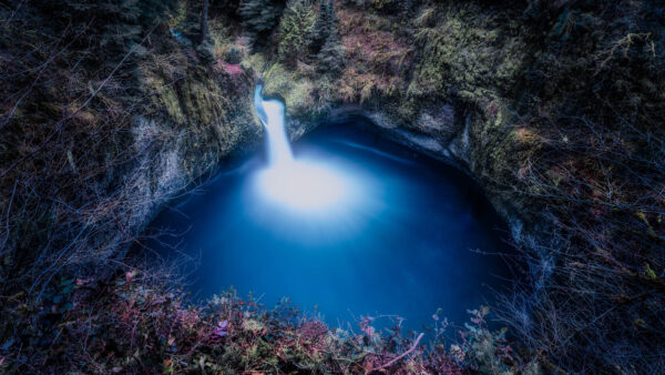 Wallpaper Beautiful, Waterfall