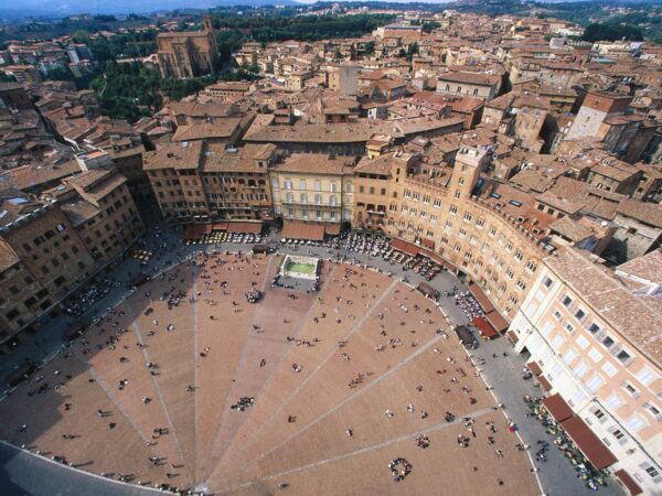 Wallpaper View, Italy, Campo, Aerial, Piazza