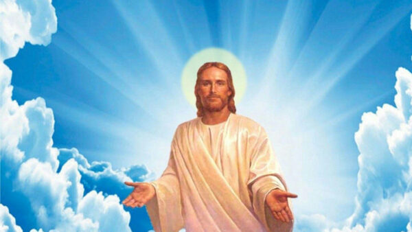 Wallpaper Background, Cloudy, Blue, Desktop, Sky, Jesus