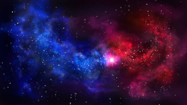 Wallpaper Stars, Galaxy, Nighttime, During, Sparkling, Colorful, Desktop, Sky