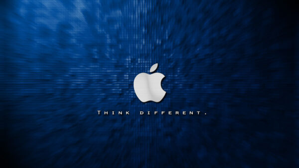 Wallpaper Apple, Desktop, MacBook, Technology, Background, Blue