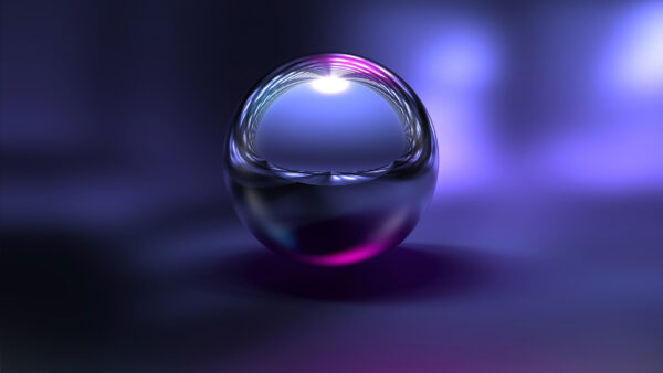 Wallpaper Abstraction, Abstract, Ball, Reflection, Light, Shades, Sphere, Desktop, Glare, Mobile