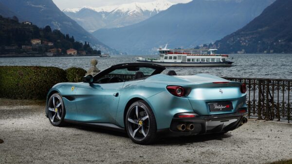 Wallpaper Portofino, Cars, 2021, Ferrari