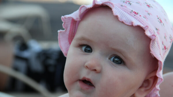 Wallpaper Cute, Baby, With, Pink, Desktop, Hat