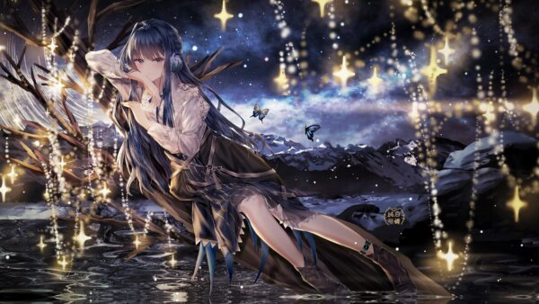 Wallpaper Astesia, Girl, Anime