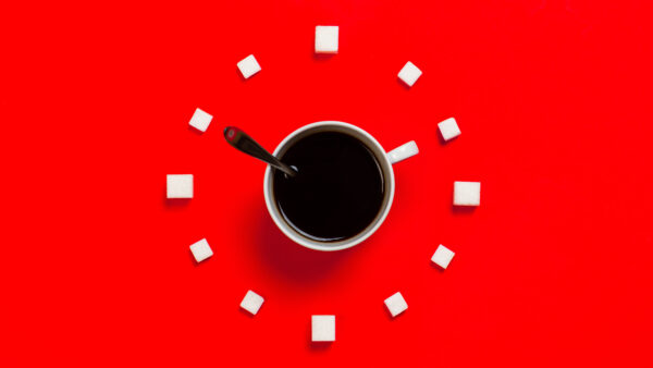 Wallpaper Black, Background, Red, Coffee