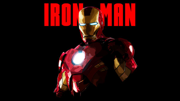 Wallpaper Man, Minimal, Artwork, Iron