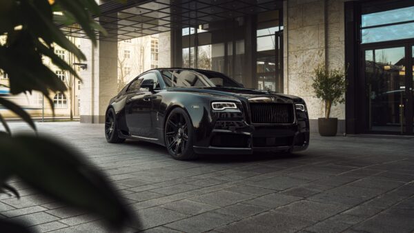 Wallpaper Black, Royce, Rolls, Spofec, Badge, Overdose, Wraith, Cars, 2021