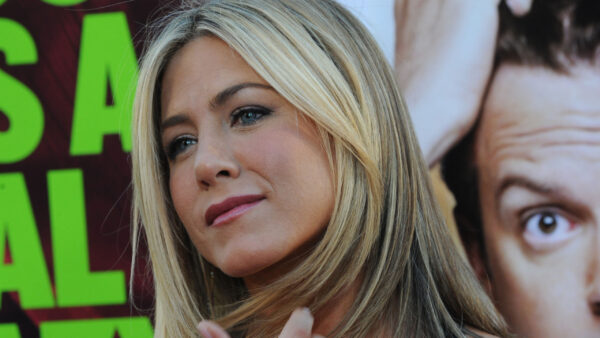 Wallpaper Blonde, Hair, And, Aniston, Desktop, With, Eyes, Gray, Jennifer