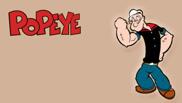 Wallpaper Dress, Blue, Black, Popeye