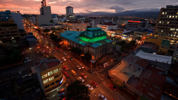 Wallpaper Travel, Costa, Buildings, Rica, Cityscape, View, Theatre