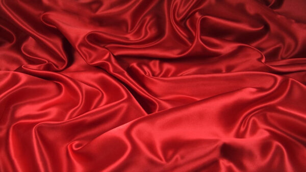 Wallpaper Texture, Fabric, Wavy, Red, Background, Silk, Light