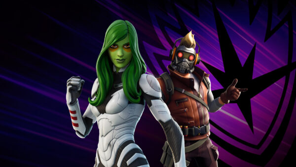 Wallpaper Fortnite, Lord, Star, Gamora, Chapter, And