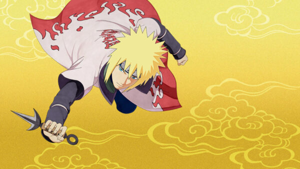 Wallpaper Eyes, Naruto, Hair, Background, Uzumaki, Blue, Yellow