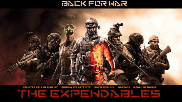 Wallpaper Heroes, Expendables, Game