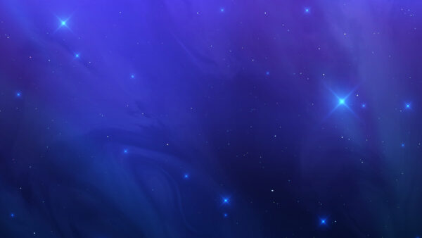 Wallpaper Violet, Stars, Background, With, Sky, Desktop, Blue, Space, And