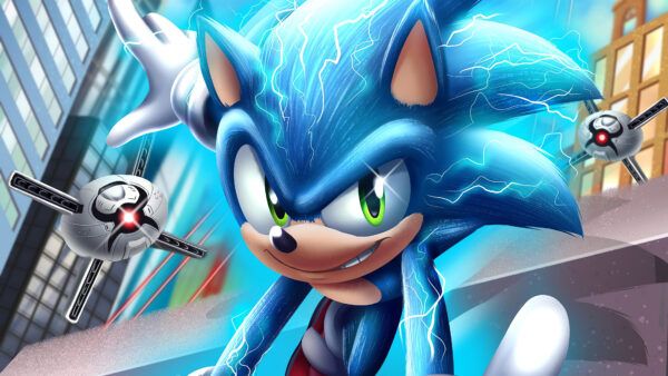 Wallpaper Desktop, Blue, Hedgehog, Sonic, The