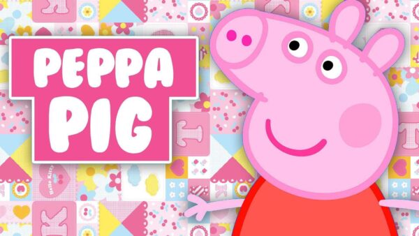 Wallpaper Pig, Background, Peppa, Words, Anime