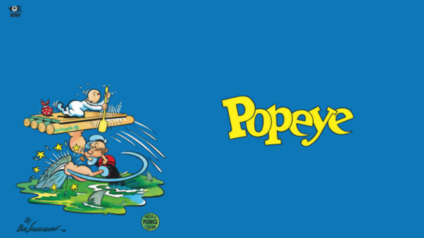 Wallpaper Background, Blue, Popeye