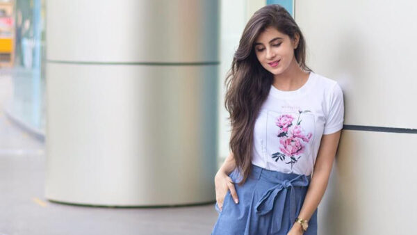 Wallpaper Blue, Girls, Wearing, Beautiful, Dress, Model, White, Girl