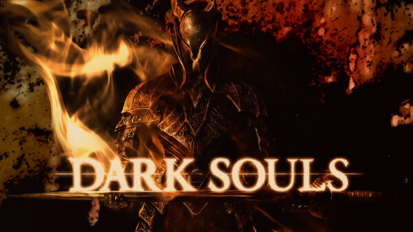 Wallpaper Desktop, Dark, Holding, Games, Fire, Souls, Around, Sword