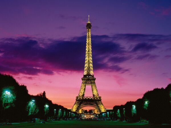 Wallpaper Tower, Night, Paris, France, Eiffel