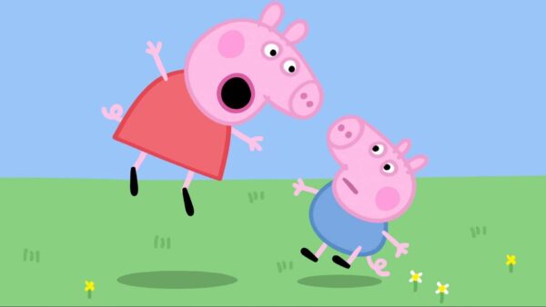 Wallpaper And, Are, George, Jumping, Pig, High, Anime, Peppa