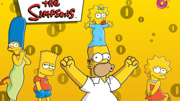 Wallpaper Desktop, Baby, Yellow, Sitting, Background, Simpson, Head, Movies, With, Bart
