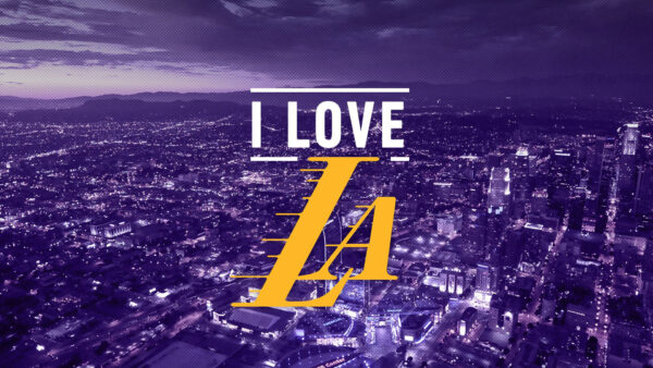 Wallpaper Basketball, Purple, Sports, Lakers, City, Desktop, Logo, Background