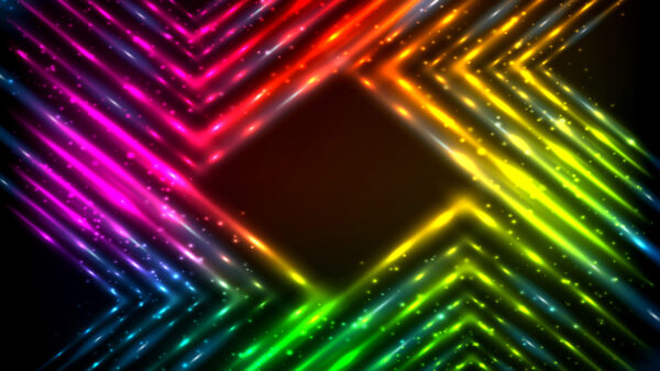 Wallpaper Desktop, Neon, Frame, Abstract, Abstraction, Colorful, Mobile, Lights