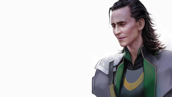 Wallpaper Desktop, Background, Side, Loki, White, With