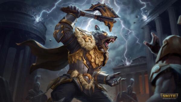 Wallpaper Thor, Smite, Thunderfang, Desktop