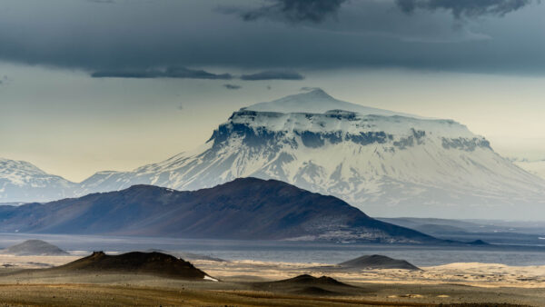 Wallpaper Mobile, Under, Scenery, Landscape, Covered, Snow, Sky, Mountains, Desktop, White, Nature