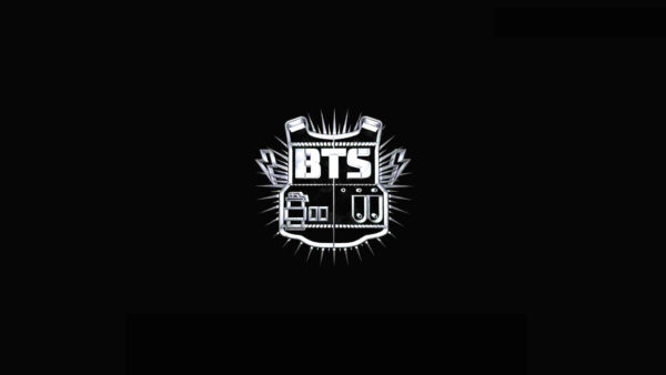 Wallpaper Background, BTS, Black, Logo