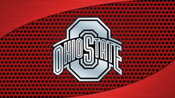Wallpaper Dotted, Red, Ohio, State, White, Desktop, Word, Background