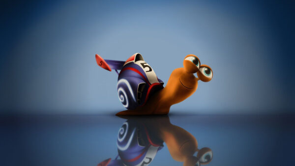 Wallpaper Image, Cartoon, Snail, Racing, Reflection