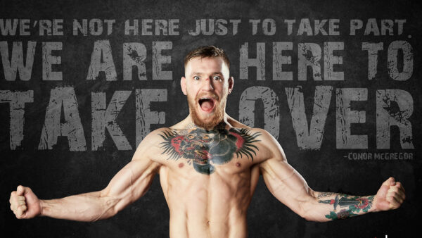 Wallpaper Words, Mcgregor, Background, Tattoo, With, Conor