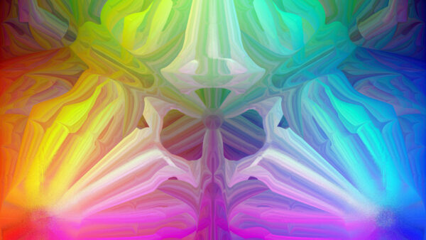 Wallpaper Abstract, Kaleidoscope, Pattern, Colorful