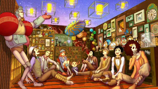 Wallpaper Nami, Robin, One, Franky, Brook, Years, Monkey, Luffy, Two, Piece, Later, Nico