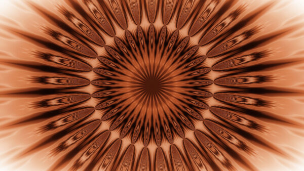 Wallpaper Circle, Aesthetic, Brown, Art, Fractal