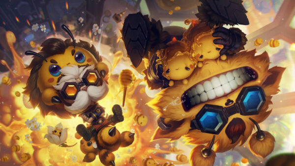 Wallpaper Legends, League, Ziggs