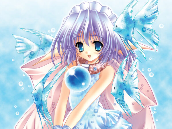 Wallpaper Girl, Anime, Cute